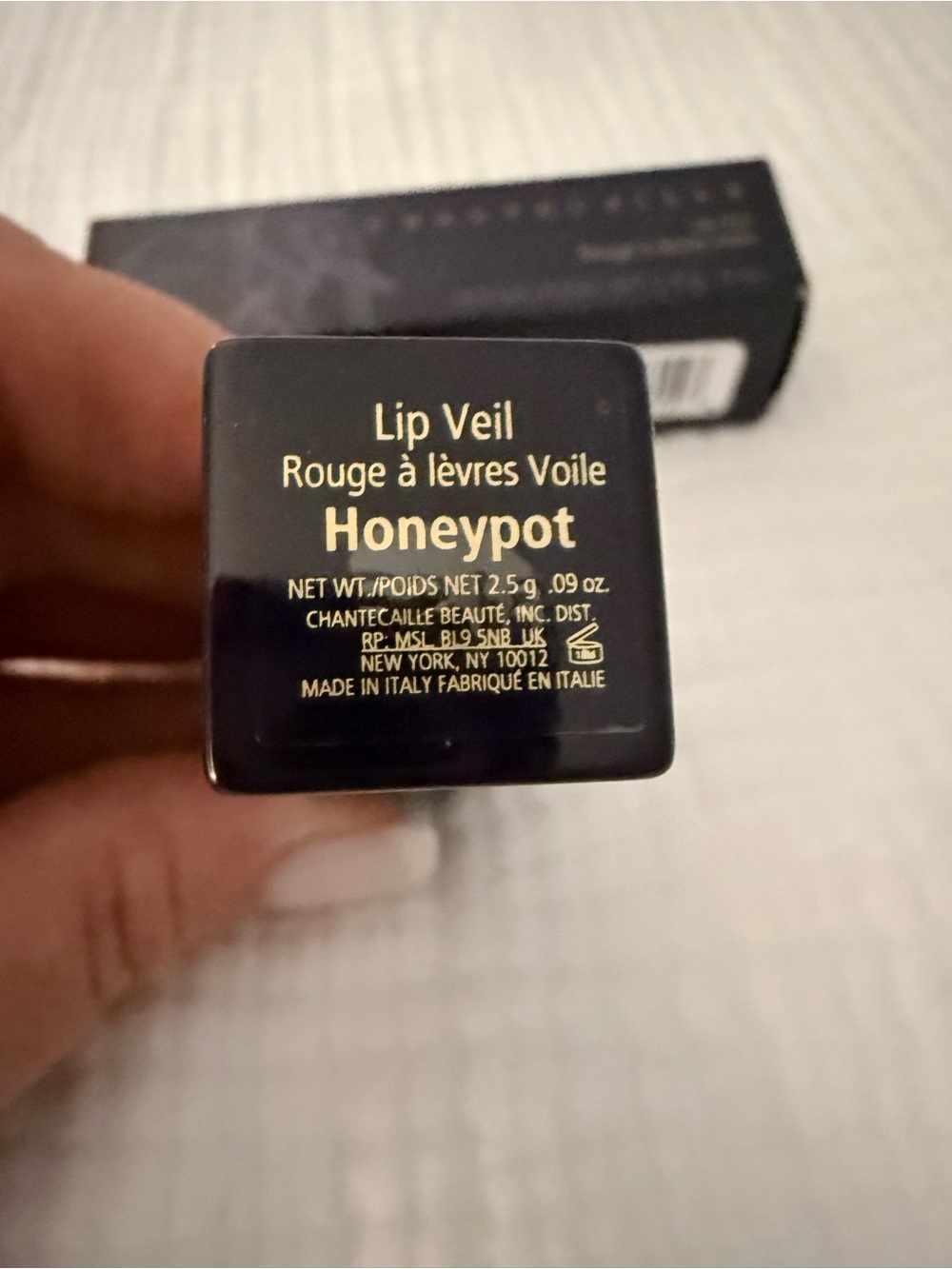 Chantecaille Lip Veil in Honeypot - Sheer Warm Beige Nude New In Box